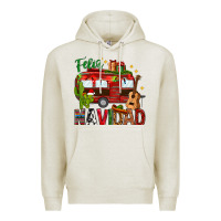 Oatmeal Heather Feliz Navidad Christmas Mexico Premium Hoodie - HowdyJamesFarm