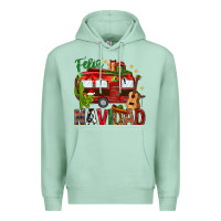Seafoam Feliz Navidad Christmas Mexico Premium Hoodie - HowdyJamesFarm