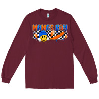 Burgundy mama s boy Long Sleeve Tee - Artiststas