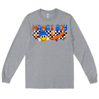 Heather Grey mama s boy Long Sleeve Tee - Artiststas