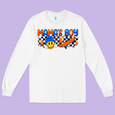 Mama S Boy Long Sleeve Tee Designed By Artiststas