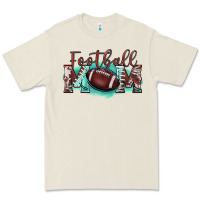 Bone football mom Premium Tee - BarkalooDesign