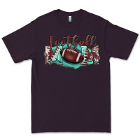 Plum football mom Premium Tee - BarkalooDesign
