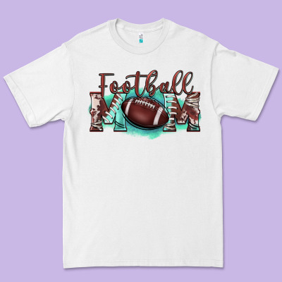 Football Mom Premium Tee Designed By Barkaloodesign