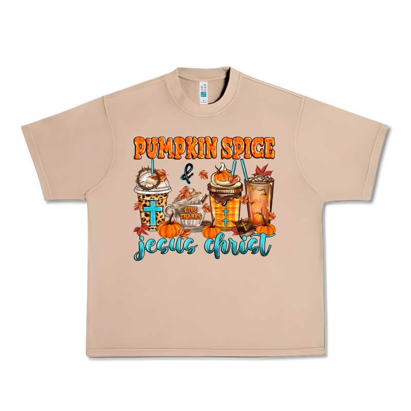Pumpkin Spice Jesus Christ Urban Heavy Tee by MaliasSmallBusiness | Teevron