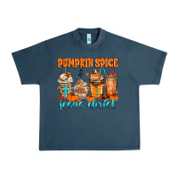 Midnight Navy pumpkin spice jesus christ Urban Heavy Tee - MaliasSmallBusiness