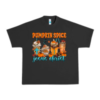 Pigment Black pumpkin spice jesus christ Urban Heavy Tee - MaliasSmallBusiness