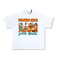 White pumpkin spice jesus christ Urban Heavy Tee - MaliasSmallBusiness
