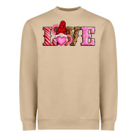Mushroom valentines day gnomes love Heavyweight Sweatshirt - RanaPortraitStore