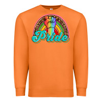 Carrot pride rainbow Premium Sweatshirt - OliviaCreatesArt