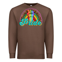 Chestnut pride rainbow Premium Sweatshirt - OliviaCreatesArt