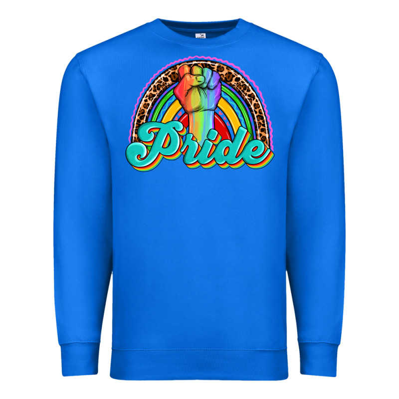 Pride Rainbow Premium Sweatshirt by OliviaCreatesArt | Teevron