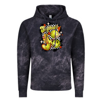 Cloud Black vintage softball Vintage Hoodie - MaliasSmallBusiness