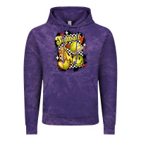 Cloud Purple vintage softball Vintage Hoodie - MaliasSmallBusiness