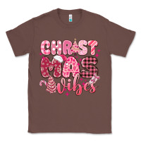Chestnut christmas vibes pink Classic Tee - MaliasSmallBusiness