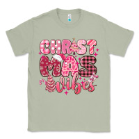 Matcha christmas vibes pink Classic Tee - MaliasSmallBusiness