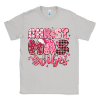 Moon Dust christmas vibes pink Classic Tee - MaliasSmallBusiness
