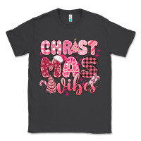 Smoke christmas vibes pink Classic Tee - MaliasSmallBusiness