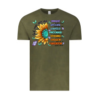 Vintage Olive you are inspiration Vintage Tee - MaliasSmallBusiness