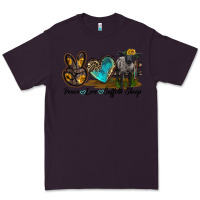 Plum Peace Love Suffolk Sheep Premium Tee - LillyAllenDesigns