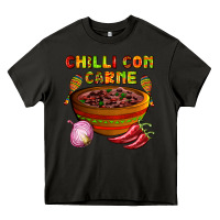 Asphalt chilli con carne  with chilli pepper Heavy Core Tee - AdoDesignShop