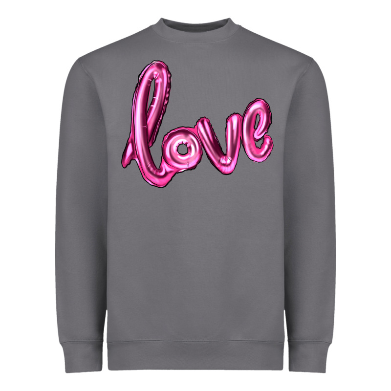 Valentines Day Love Balloon Heavyweight Sweatshirt by RanaPortraitStore | Teevron