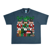Midnight Navy nuts about christmas Urban Heavy Tee - MaliasSmallBusiness