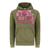 Vintage Olive kisses cowboys martinis Vintage Hoodie - NancyCooperArtShop