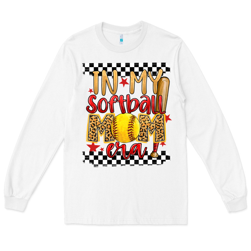 In My Softball Mom Era Long Sleeve Tee by Artiststas | Teevron