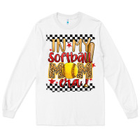 White in my softball mom era Long Sleeve Tee - Artiststas