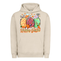 Pigment French Oak Happy Easter Eggs Nurse Urban Hoodie - LillyAllenDesigns