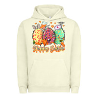 Pigment Pistachio Happy Easter Eggs Nurse Urban Hoodie - LillyAllenDesigns