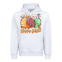 White Happy Easter Eggs Nurse Urban Hoodie - LillyAllenDesigns