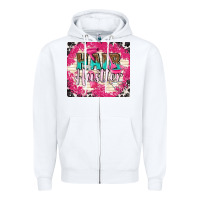 White hair hustler with elements Zipper Hoodie - TumblerDesignByShophia