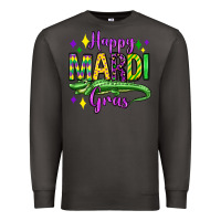 Smoke happy mardi gras alligator olivia Premium Sweatshirt - OliviaCreatesArt
