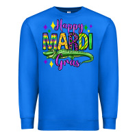True Royal happy mardi gras alligator olivia Premium Sweatshirt - OliviaCreatesArt