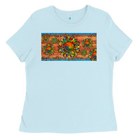 Baby Blue autism awareness sunflower puzzle license plate Ladies Tee - Artiststas