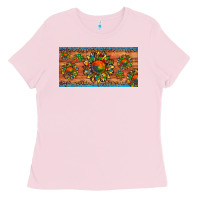 Bubblegum Pink autism awareness sunflower puzzle license plate Ladies Tee - Artiststas