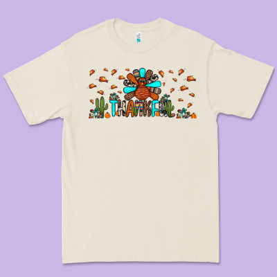 Thankful Turkey Premium Tee Designed By Jahusdesignshop