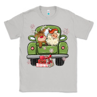 Moon Dust christmas santa and reindeer truck Classic Tee - MaliasSmallBusiness