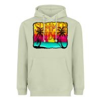 Matcha summer vibes Heavyweight Hoodie - CowCowDesign