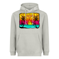Moon Dust summer vibes Heavyweight Hoodie - CowCowDesign