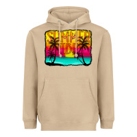 Mushroom summer vibes Heavyweight Hoodie - CowCowDesign
