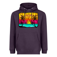 Plum summer vibes Heavyweight Hoodie - CowCowDesign