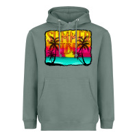 Sage summer vibes Heavyweight Hoodie - CowCowDesign