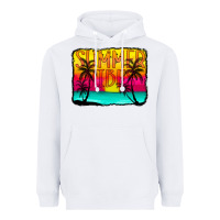 White summer vibes Heavyweight Hoodie - CowCowDesign