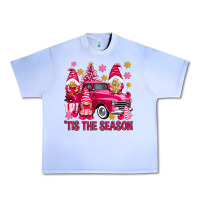 Grape Ice Tis' the season pink Christmas gnomes truck Urban Heavy Tee - NancyCooperArtShop