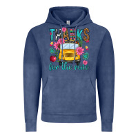 Vintage Denim thanks for the ride Vintage Hoodie - NancyCooperArtShop