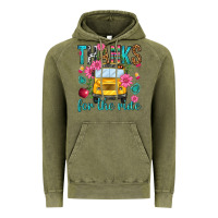 Vintage Olive thanks for the ride Vintage Hoodie - NancyCooperArtShop