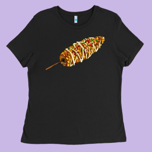 Mexican Elote Corn Ladies Tee Designed By Adodesignshop